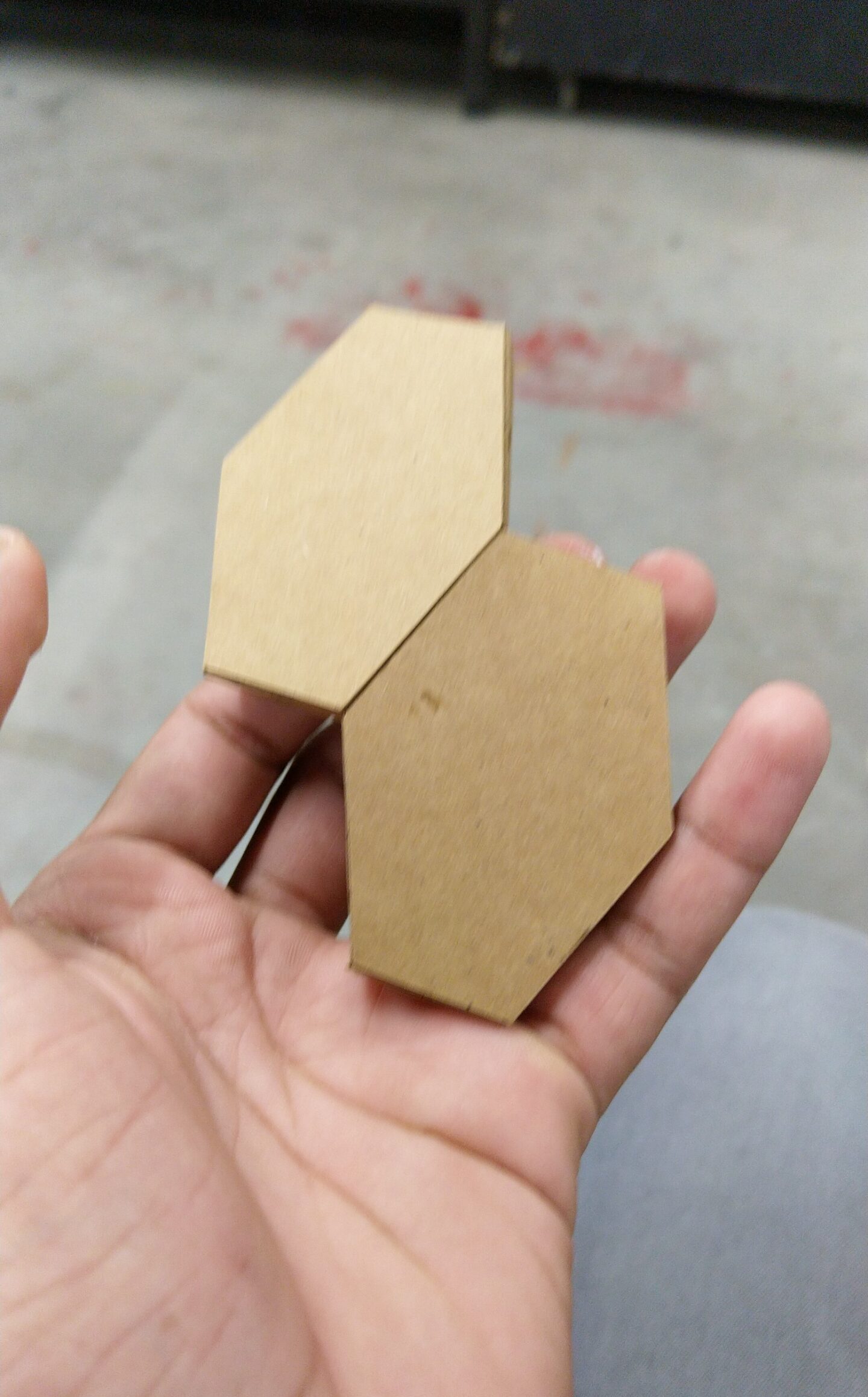 Laser cut pattern