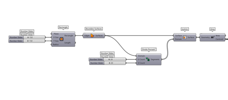 Curve Attractor Grasshopper